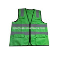 Green Color Hi Vis High Viz Visibility Vest Waistcoat Jacket Safety EN471 Work Size S up to 3XL